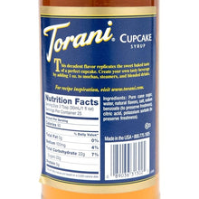 Load image into Gallery viewer, Torani Cupcake Syrup, 750 ml