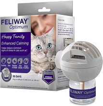 Load image into Gallery viewer, FELIWAY Optimum Cat, Enhanced Calming Pheromone Diffuser. 30 Day Starter Kit (48 mL)