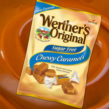 Load image into Gallery viewer, Werther&#39;s Original Sugar Free Chewy Caramels, Individually Wrapped Candies for Adults, Pack of 2, 2.75 Ounce