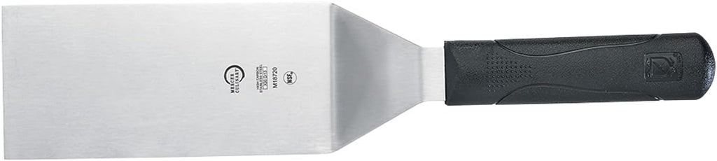Mercer Culinary Millennia Turner/Spatula, 6 Inch x 3 Inch Blade, Black Handle