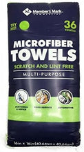 Load image into Gallery viewer, Member&#39;s Mark 16&quot; x 16&quot; Microfiber Towels, 36 Count (Green)
