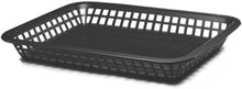 Load image into Gallery viewer, TableCraft 1079BK 11-3/4&quot; Black Mas Grande Platter Basket - Pack of 12
