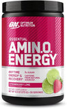 Optimum Nutrition Amino Energy - Pre Workout with Green Tea, BCAA, Amino Acids, Keto Friendly, Green Coffee Extract, Energy Powder - Strawberry Lime, 30 Servings (Packaging May Vary)