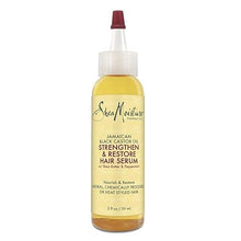 Load image into Gallery viewer, Sheamoisture Hair Serum Oil for Damaged Hair Jamaican Black Castor Oil Hair Oil with Shea Butter 2 oz