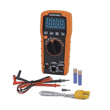 Load image into Gallery viewer, Klein Tools MM420 Digital Multimeter, Auto-Ranging TRMS Multimeter, 600V AC/DC Voltage, 10A AC/DC Current, 50 MOhms Resistance, Orange/Black