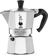 Load image into Gallery viewer, Bialetti - Moka Express: Iconic Stovetop Espresso Maker, Makes Real Italian Coffee, Moka Pot 9 Cups (14 Oz - 420 Ml), Aluminium, Silver