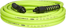 Load image into Gallery viewer, Flexzilla Pro Air Hose, 3/8 in. x 35 ft., Heavy Duty, Lightweight, Hybrid, ZillaGreen - HFZP3835YW2