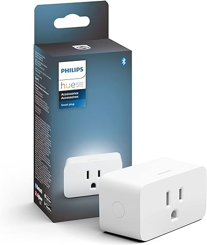 Philips Hue Smart Plug 1 Count (Pack of 1), White