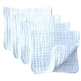 Muslin Burp Cloths 4 Pack Large 20