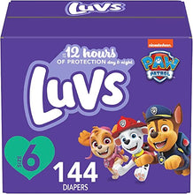 Load image into Gallery viewer, Luvs Pro Level Leak Protection Diapers Size 6 144 Count Economy Pack, Packaging May Vary