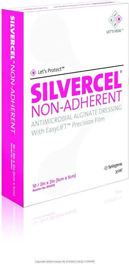 SILVERCEL Non-Adherent Dressing [SILVERCEL NON-ADH DSG 2X2]