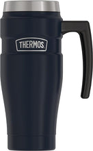 Load image into Gallery viewer, THERMOS Stainless King Vacuum-Insulated Travel Mug, 16 Ounce, Midnight Blue