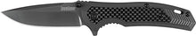 Load image into Gallery viewer, Kershaw Fringe Pocket Knife, 3-inch 8Cr13MoV Steel Blade with Gray Titanium Carbo-Nitride Coating, Carbon-Fiber Insert; SpeedSafe Assisted Opening, 8310