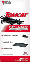 Load image into Gallery viewer, Tomcat Glue Traps Mouse Size with Eugenol for Enhanced Stickiness, Contains 6 Mouse Size Glue Traps - Captures Mice and Other Household Pests - Professional Strength, Pesticide-Free and Ready-to-Use