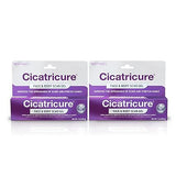 CICATRICURE Face & Body Scar Gel, Reduces The Appearance of Old & New Scars, Stretch Marks, Surgery, Injuries, Burns and Acne, 1 Ounce- Pack of 2