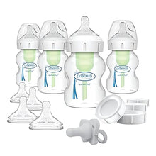 Load image into Gallery viewer, Dr. Brown&#39;s Anti-Colic Wide-Neck Feeding Set with Slow Flow Nipples, Travel Caps &amp; Silicone Pacifier