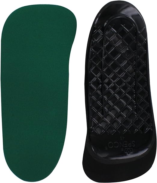 Spenco Rx Orthotic Arch Support 3/4 Length Shoe Insoles Women's 7-8.5/Men's 6-7.5