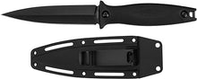 Load image into Gallery viewer, Kershaw Secret Agent (4007); Concealable Boot Knife with Strong Single Edge 4.4 Inch 8Cr13MoV Steel Blade; Arrives with Dual Carry Molded Sheath and Stealthy Non-Reflective Black Oxide Finish, 3 OZ