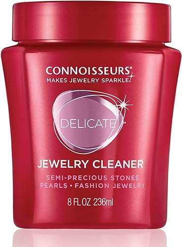 CONNOISSEURS Premium Edition Jewelry Cleaner Solution Pick from Delicate, Fine or Silver Jewelry Cleaner, Value Size