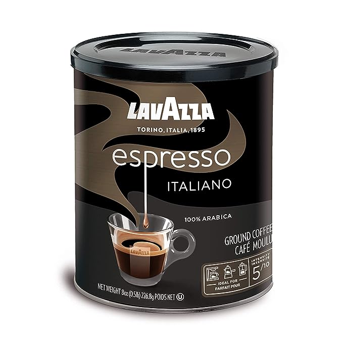 Lavazza Espresso Italiano - Ground Coffee, 8-Ounce