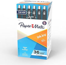 Load image into Gallery viewer, Paper Mate InkJoy Gel Pens, Medium Point (0.7mm), Black, 36 Count