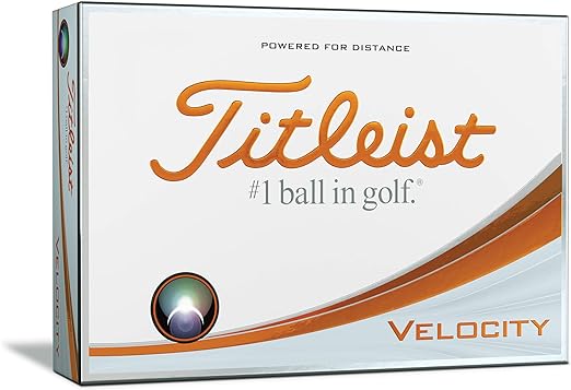 Titleist Velocity Golf Balls (One Dozen)