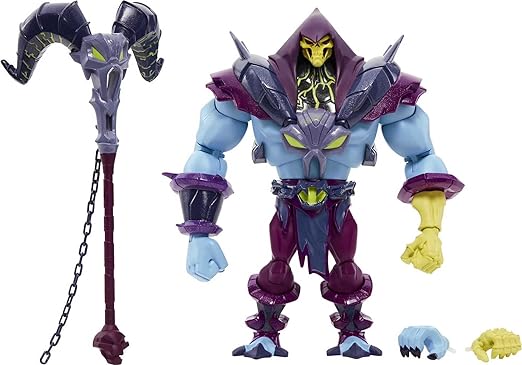 Masters Of The Universe Masterverse Collection, 7-In MOTU Skeletor Battle Figures For Storytelling Play And Display, Gift For Kids Age 6 And Older And Adult Collectors