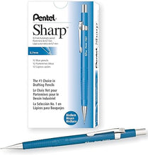 Load image into Gallery viewer, Pentel Sharp Automatic Pencil- 0.7mm Lead Size- Blue Barrel- Box of 12 (P207C)