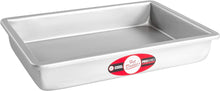 Load image into Gallery viewer, Fat Daddio&#39;s POB-8122 Sheet Cake Pan, 8 x 12 x 2 Inch, Silver