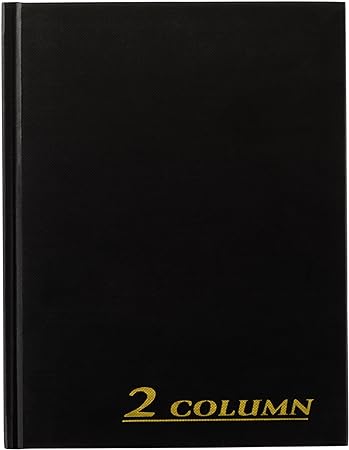 Adams Easy to Use Account Book, Black (ARB8002M)