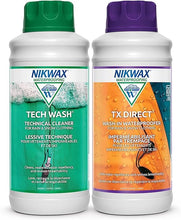 Load image into Gallery viewer, Nikwax Hardshell Cleaning &amp; Waterproofing Duo-Pack