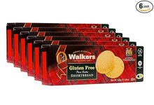 Load image into Gallery viewer, Walker’s Pure Butter Shortbread Rounds, Gluten Free Cookies - 9-Count Box (Pack of 6) - Authentic Shortbread Cookies from Scotland