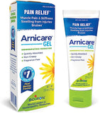 Boiron Arnicare Gel for Soothing Relief of Joint Pain, Muscle Pain, Muscle Soreness, and Swelling from Bruises or Injury - Non-greasy and Fragrance-Free - 2.6 oz