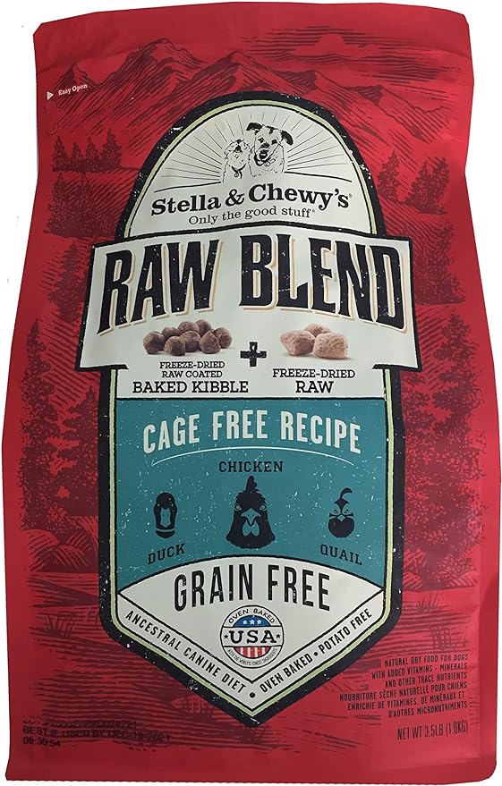 Stella & Chewy's Raw Blend Cage-Free Recipe Dry Dog Food