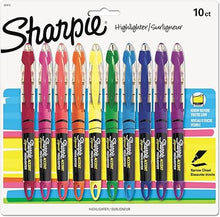 Load image into Gallery viewer, SHARPIE 24415Pp Accent Liquid Pen Style Highlighter Chisel Tip Assorted 10/Set