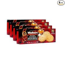 Load image into Gallery viewer, Walker&#39;s Shortbread Stem Ginger Cookies, Pure Butter Shortbread Cookies, 6.2 Oz Box (Pack of 4)
