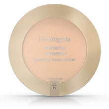 Load image into Gallery viewer, Neutrogena Mineral Sheers Powder Foundation, Soft Beige 50, 0.34 Ounce